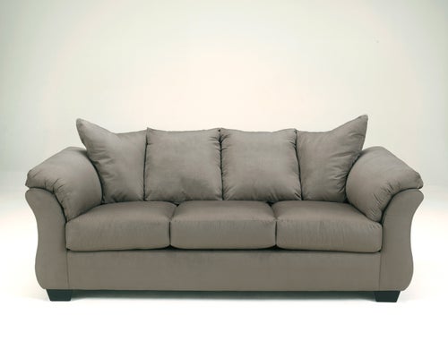Signature Design by Ashley Darcy Sofa & Loveseat in Cobblestone
