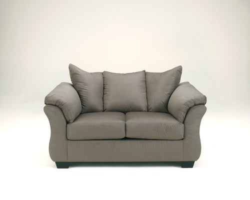 Signature Design by Ashley Darcy Sofa & Loveseat in Cobblestone
