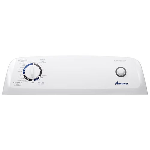 Amana 6.5 cu. ft. Electric Dryer with Wrinkle Prevent Option