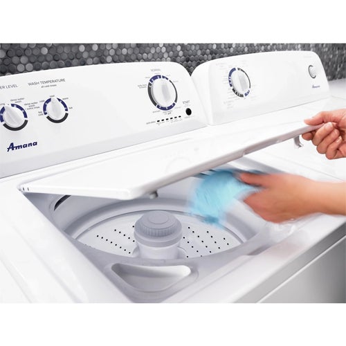 Amana 3.5 Cu. Ft. Top-Load Washer with Dual Action Agitator