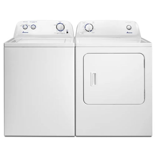 Amana 3.5 Cu. Ft. Top Load Washer & 6.5 Cu. Ft. Gas Dryer