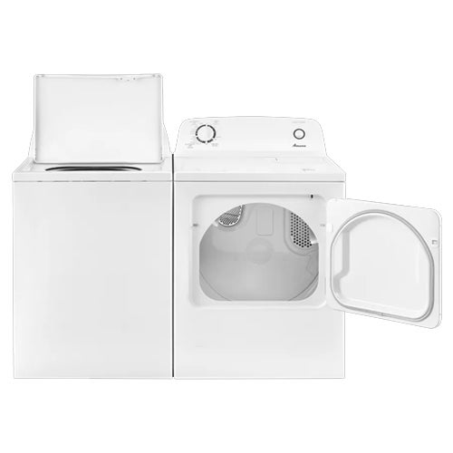 Amana 3.5 Cu. Ft. Top Load Washer & 6.5 Cu. Ft. Gas Dryer