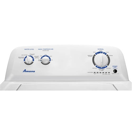 Amana 3.5 Cu. Ft. Top Load Washer & 6.5 Cu. Ft. Gas Dryer