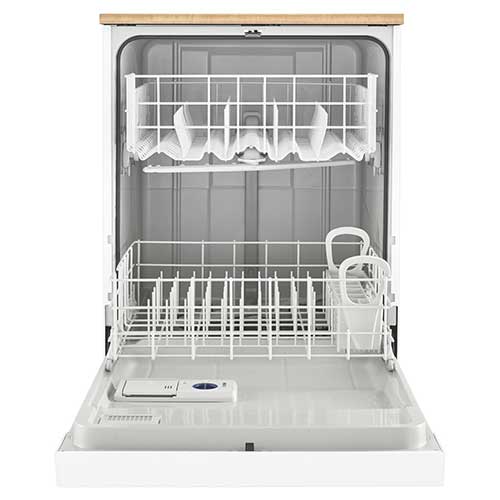 Whirlpool 24” White Portable Dishwasher