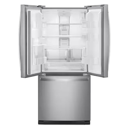 Whirlpool Stainless 20 Cu. Ft. French Door Bottom Mount Refrigerator with Water Dispenser