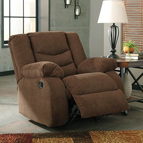 Signature Design by Ashley Tulen-Chocolate Rocker Recliner 