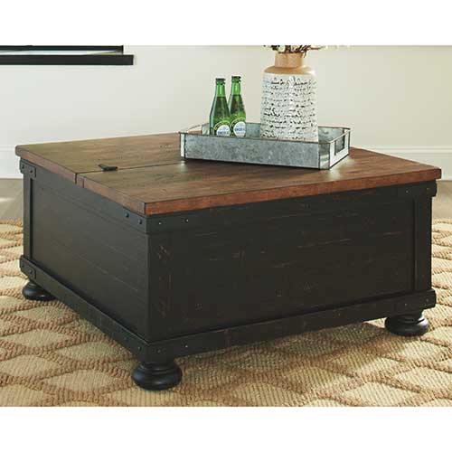 Signature by Ashley Valebeck Square Lift Top Cocktail Table