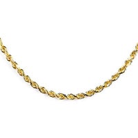 10K Gold 3.2mm Diamond Cut 22