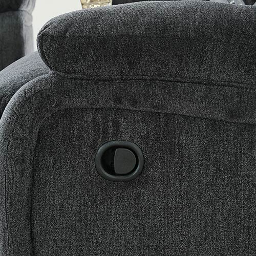 Signature Design by Ashley Draycoll Reclining Sofa & Loveseat in Slate