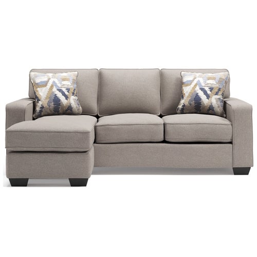 Signature Design by Ashley Greaves Sofa Chaise in Stone