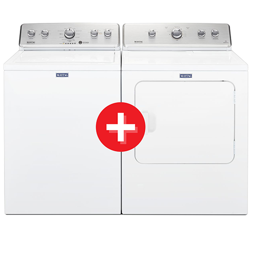 Maytag 4.2 Cu. Ft. Top-Load Washer & 7.0 Cu. Ft. Gas Dryer
