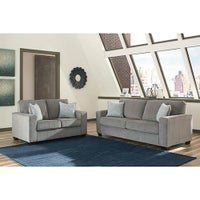 Signature Design by Ashley Altari Sofa & Loveseat in Alloy display image