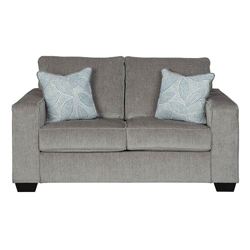 Signature Design by Ashley Altari Sofa & Loveseat in Alloy