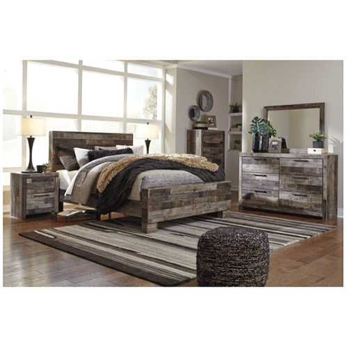 Signature Design by Ashley Derekson 4-Piece Queen Panel Bedroom Set