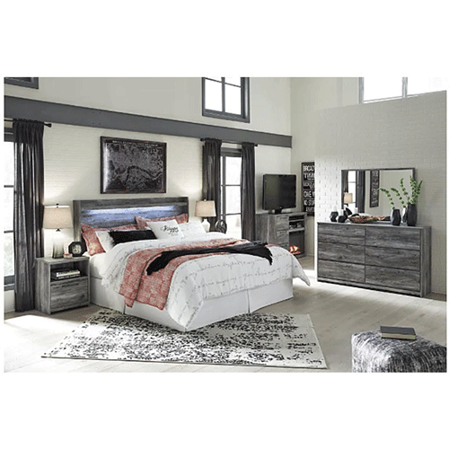 Signature Design by Ashley Baystorm 4-Piece King Panel Bedroom Set