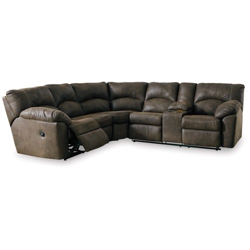 Signature Design by Ashley Tambo 2-Piece Sectional in Pewter