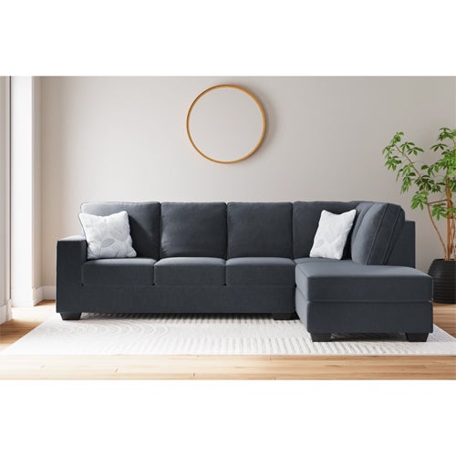 Signature Design by Ashley Altari 2-Piece Sectional with Chaise in Slate
