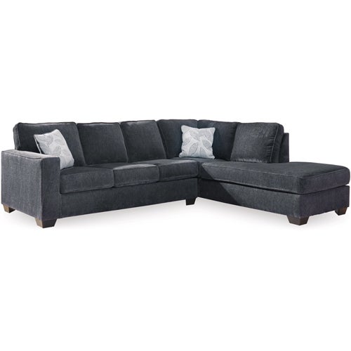 Signature Design by Ashley Altari 2-Piece Sectional with Chaise in Slate