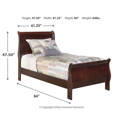 Signature Design by Ashley Alisdair Twin Sleigh Bed