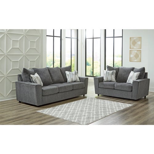 Signature Design by Ashley 2-Piece Stairatt Sofa & Loveseat