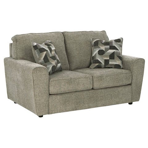 Signature Design by Ashley Cascilla-Pewter Sofa and Loveseat