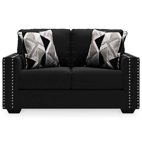 Signature Design by Ashley Gleston-Onyx Sofa and Loveseat