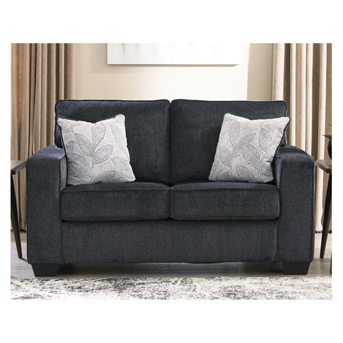 Signature Design by Ashley Altari Sofa & Loveseat in Slate