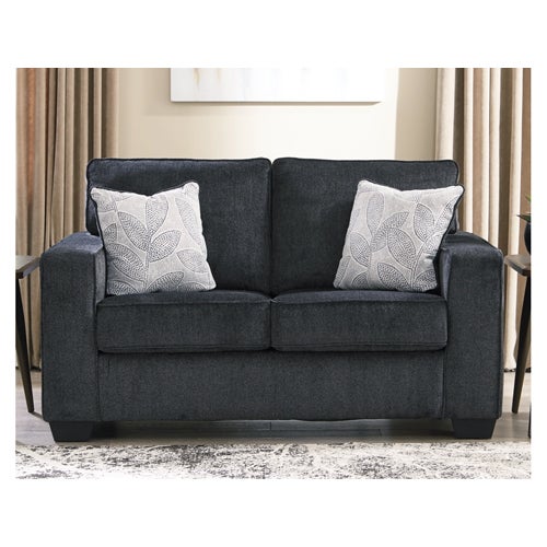 Signature Design by Ashley Altari Sofa & Loveseat in Slate