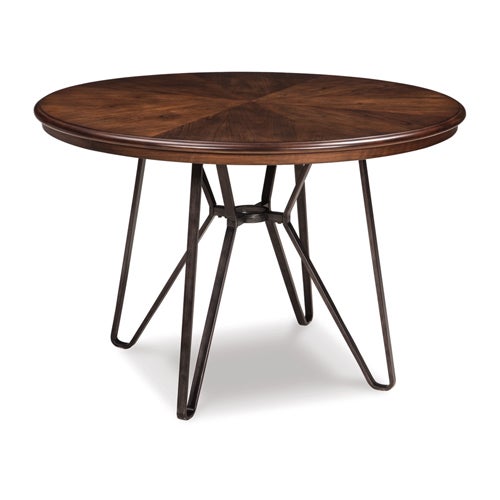 Signature Design by Ashley 5-piece Centiar Round Dining Table & 4 Chairs