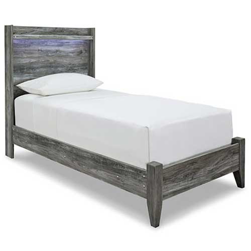 Signature Design by Ashley Baystorm Twin Panel Headboard & Footboard with Rails