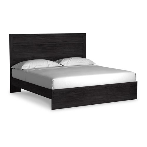 Signature Design by Ashley 5-Piece Belachime King Panel Bedroom in Black