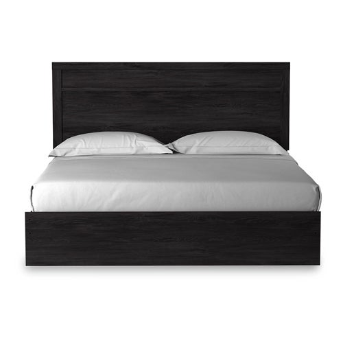 Signature Design by Ashley 5-Piece Belachime King Panel Bedroom in Black