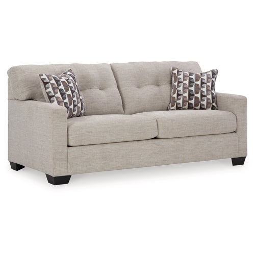 Signature Design by Ashley Mahoney Sofa and Loveseat in Pebble 