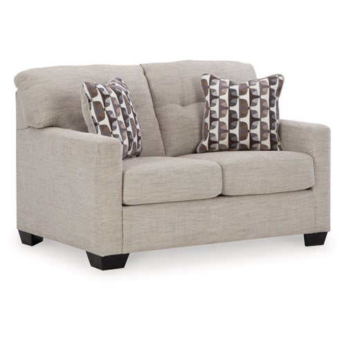 Signature Design by Ashley Mahoney Sofa and Loveseat in Pebble 