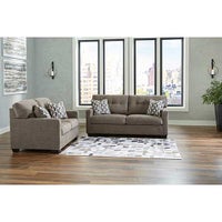 Signature Design by Ashley Mahoney Sofa and Loveseat in Chocolate display image