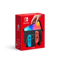 Nintendo Switch OLED Red/Blue display image