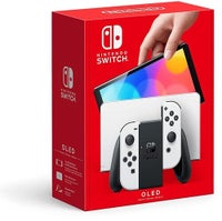 Nintendo Switch OLED Model with White Joy-Con in White display image