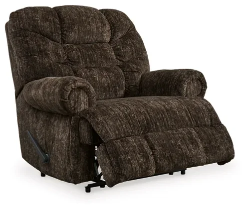 Signature Design by Ashley Movie Man Recliner in Chocolate