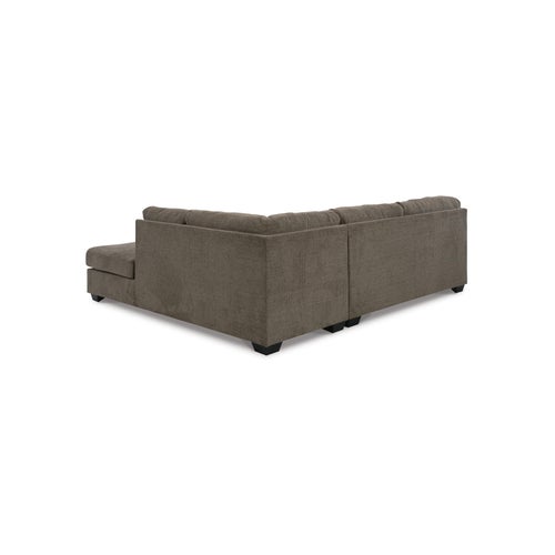 Signature Design by Ashley Mahoney 2-Piece Sectional with Chaise - Chocolate
