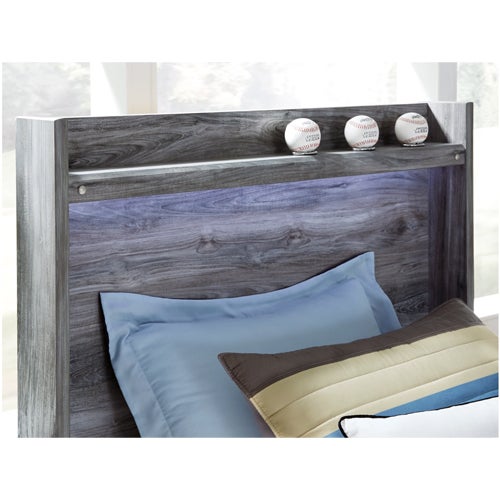 Signature Design by Ashley Baystorm Gray Full Panel Bed
