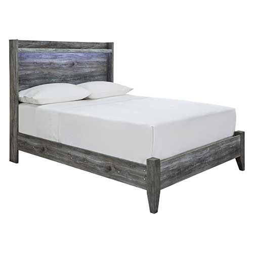 Signature Design by Ashley Baystorm Full Panel Bed in Gray