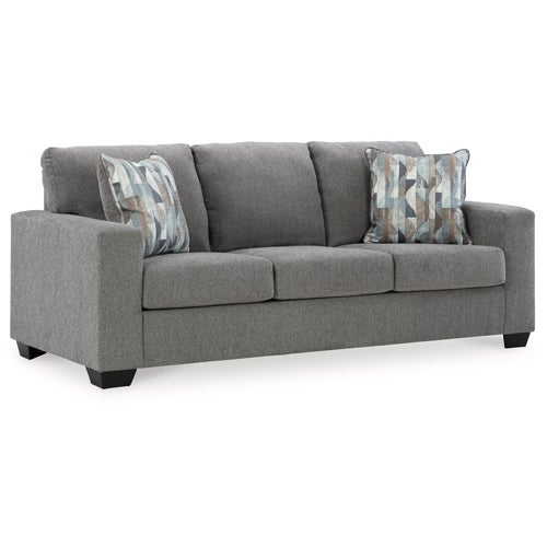 Signature Design by Ashley Deltona Sofa & Loveseat in Graphite