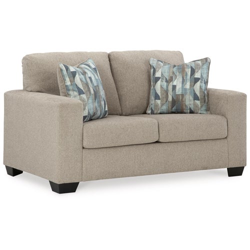 Signature Design by Ashley Deltona Sofa & Loveseat in Parchment