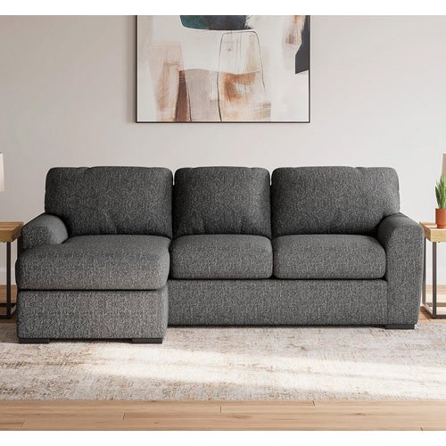 Signature Design by Ashley Gardiner Sofa Chaise In Pewter
