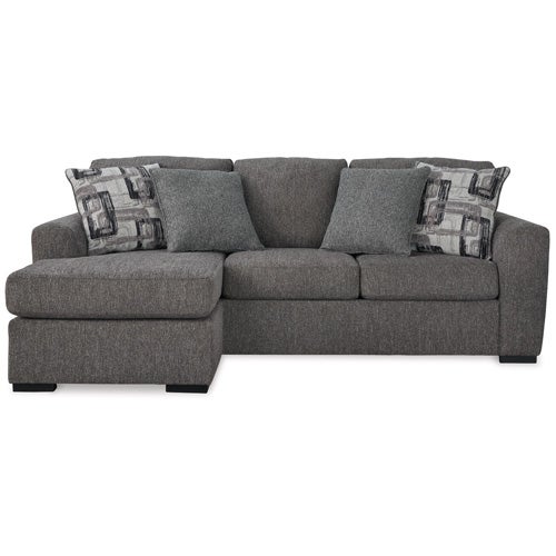 Signature Design by Ashley Gardiner Sofa Chaise In Pewter