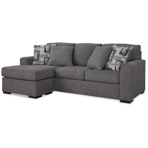 Signature Design by Ashley Gardiner Sofa Chaise In Pewter