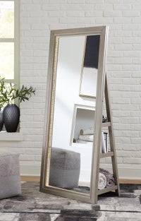 Evesen Floor Standing Mirror w/Storage display image