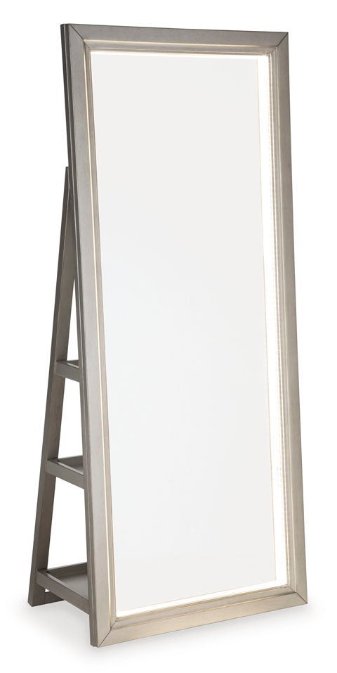 Signature Design by Ashley Evesen Floor Standing Mirror with Storage