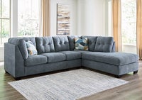 Signature Design by Ashley Croley 2-Piece Sectional in Denim display image