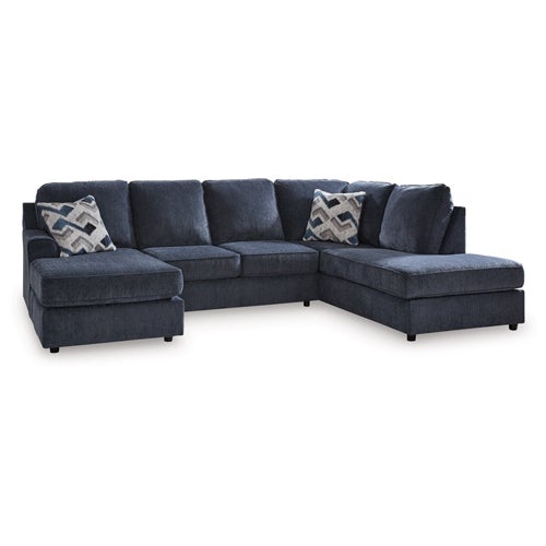 Signature Design by Ashley Albar Place 2-Piece Sectional in Cobalt